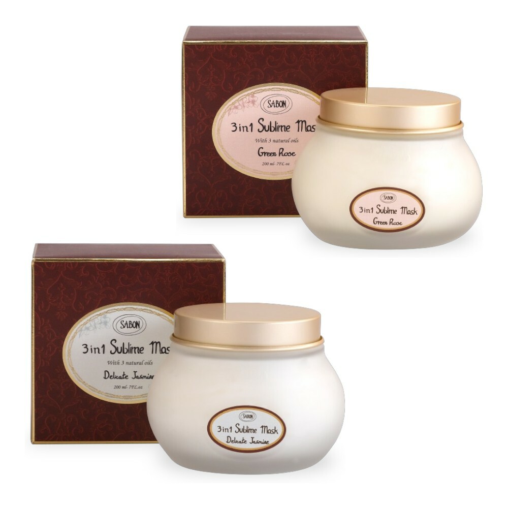 三合一修護髮膜 200ml (以色列綠玫瑰/茉莉花語) - SABON