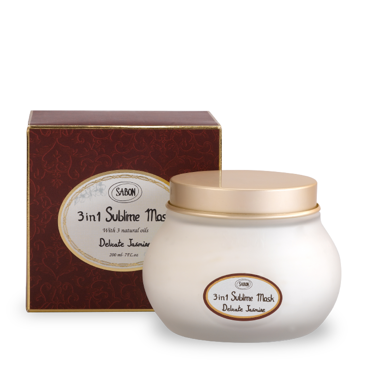 三合一修護髮膜 200ml (以色列綠玫瑰/茉莉花語) - SABON