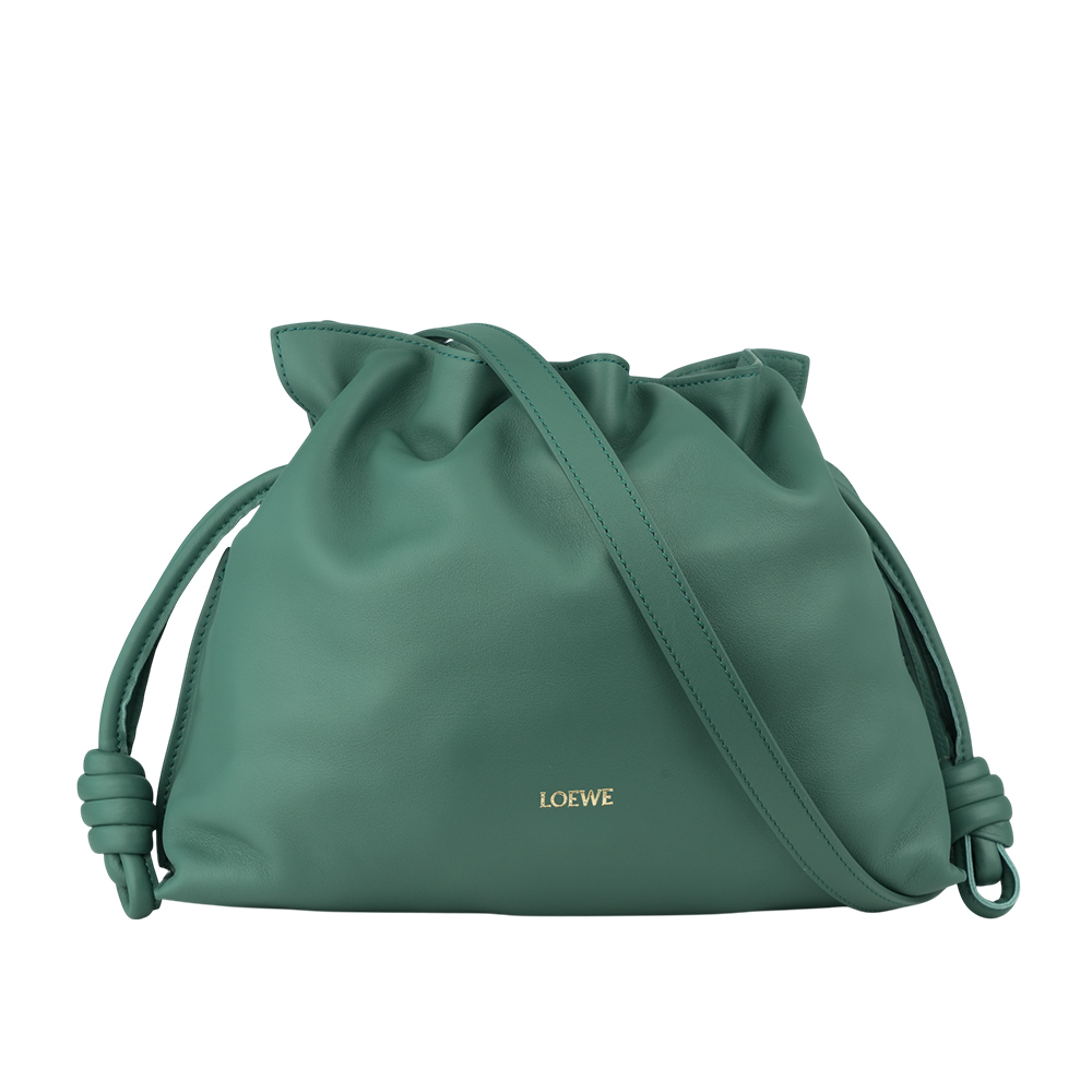 【LOEWE】Flamenco 納帕小牛皮中款手拿包/斜背包