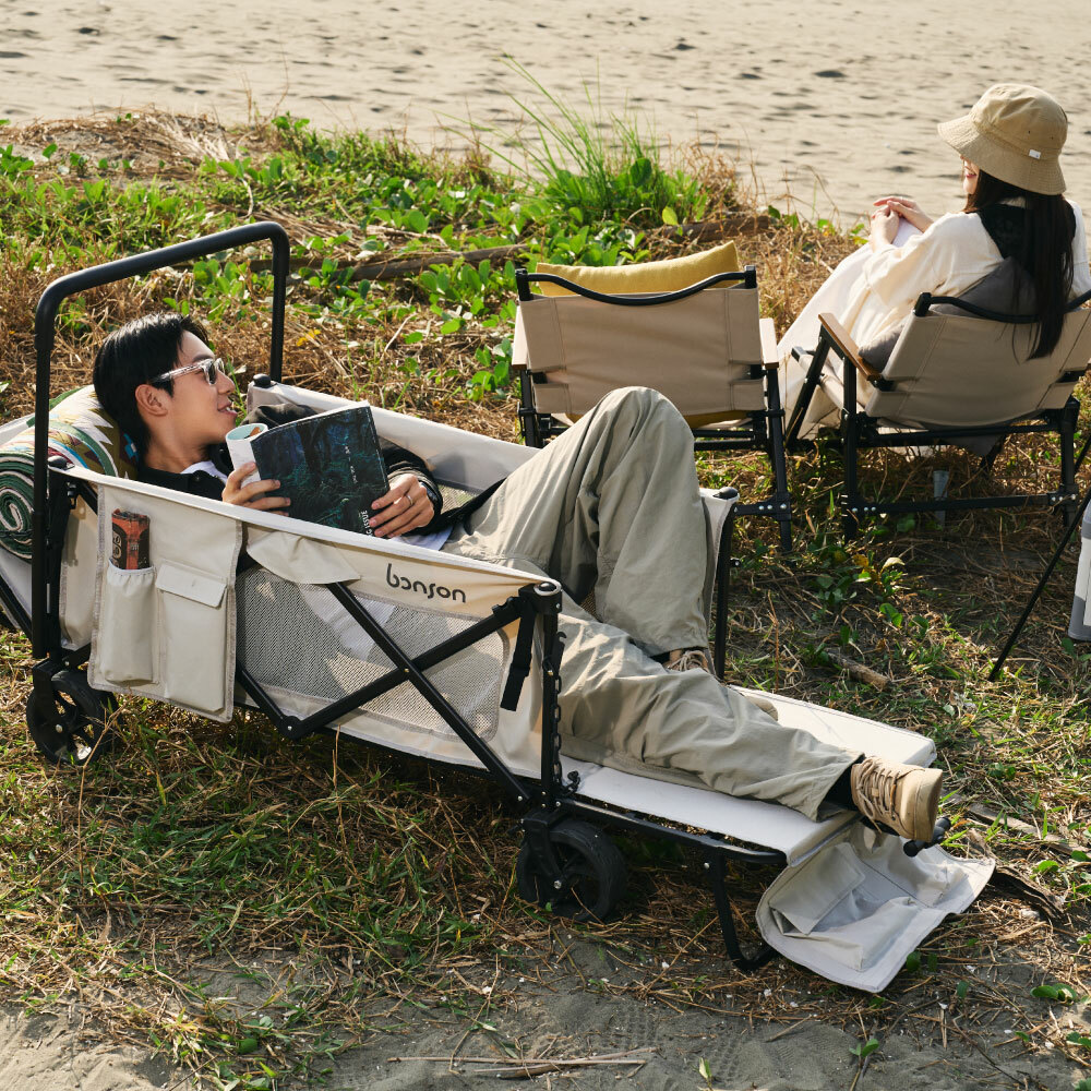 bonson,多功能摺疊大推車