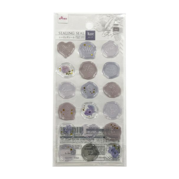 包裝封口貼/封蠟 粉紫