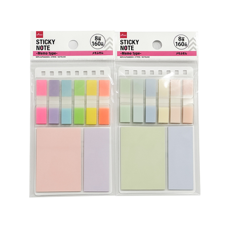 便條貼＆標籤貼組/8款 160入