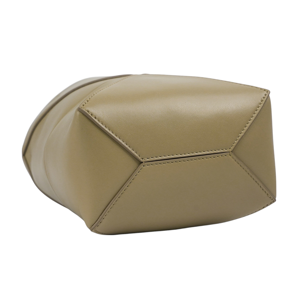 【LOEWE】Puzzle 亮面小牛皮迷你摺疊托特包(沙色)A657V25X01 2150