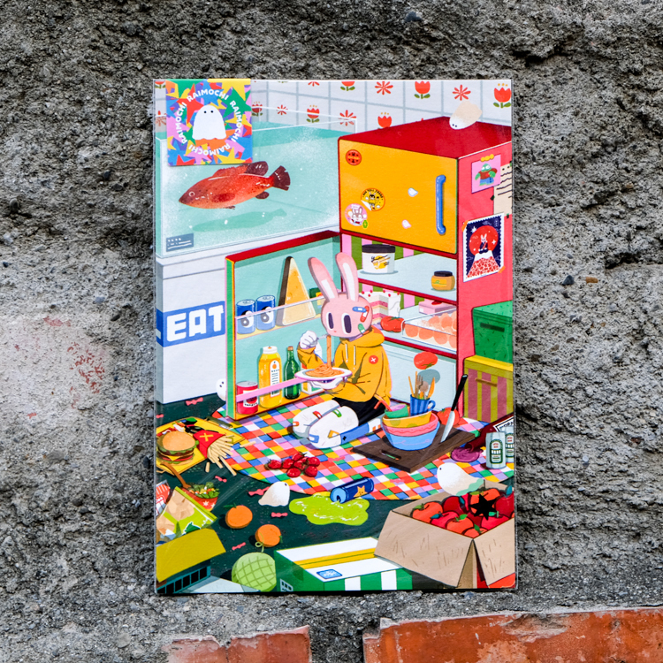 Raimochi｜A5 明信片｜馬斯洛系列｜FOODS