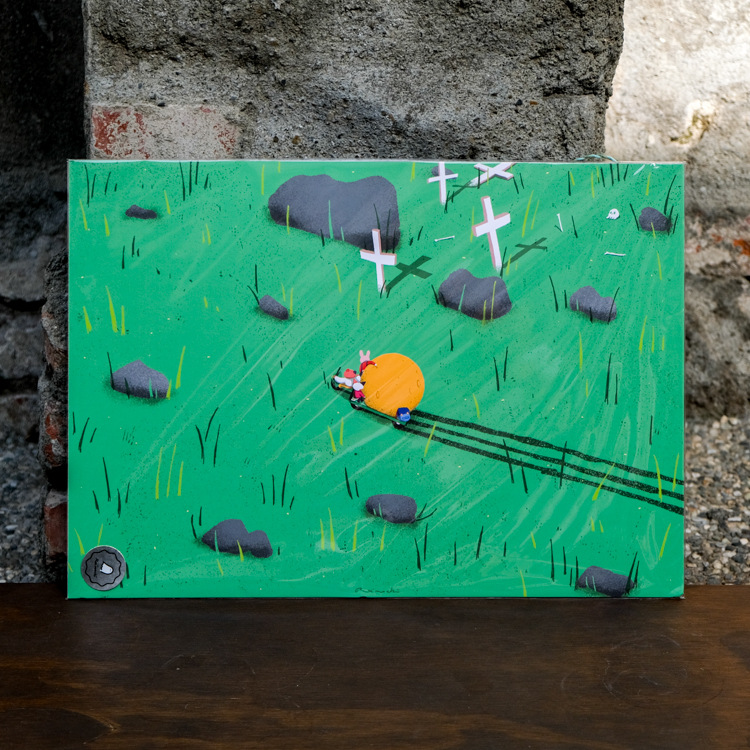 Raimochi｜A3海報｜草原