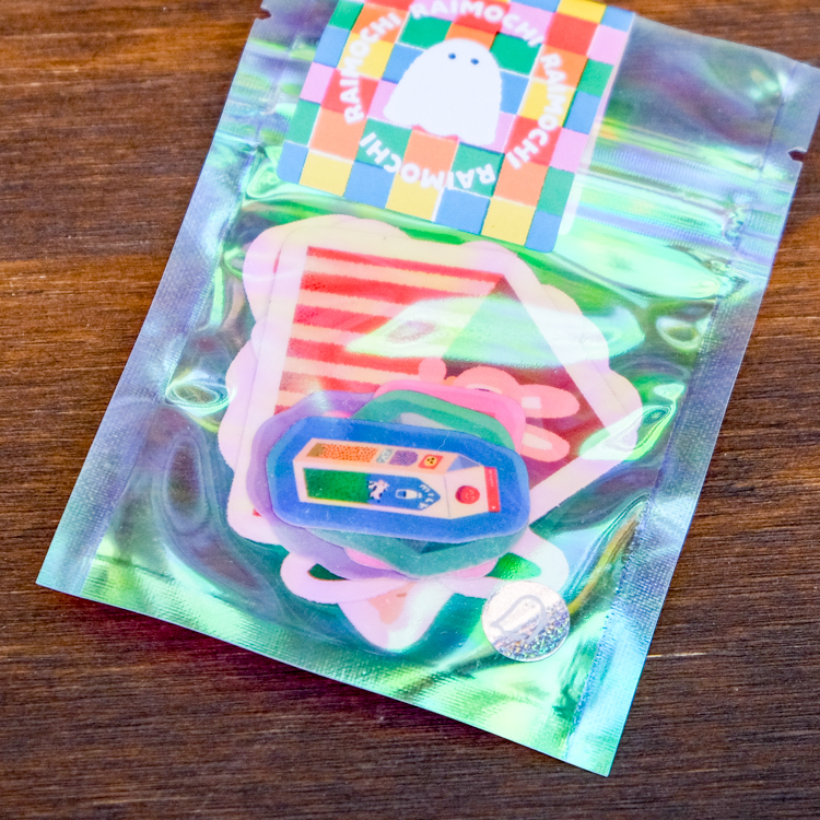 Raimochi｜貼紙包｜馬斯洛系列｜8入