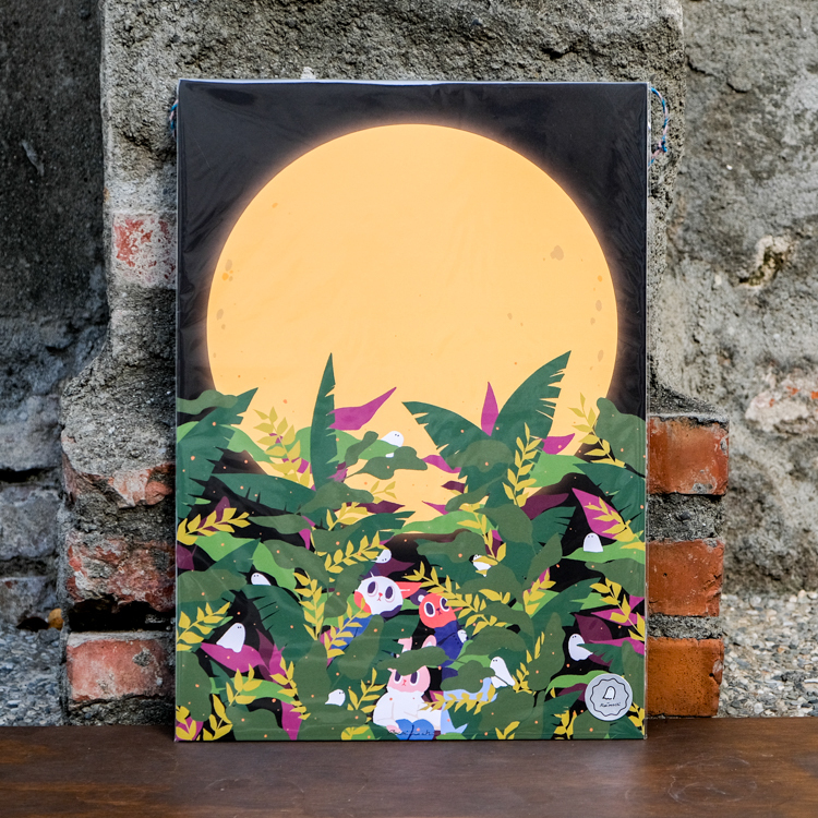 Raimochi｜A3海報｜圓滿