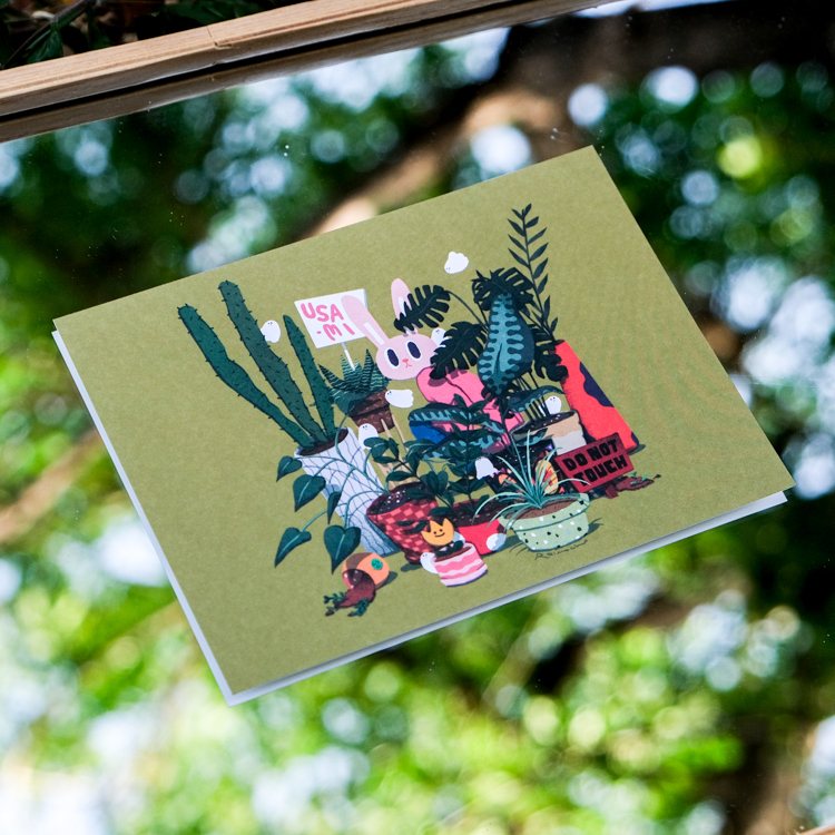 Raimochi｜明信片｜植物園