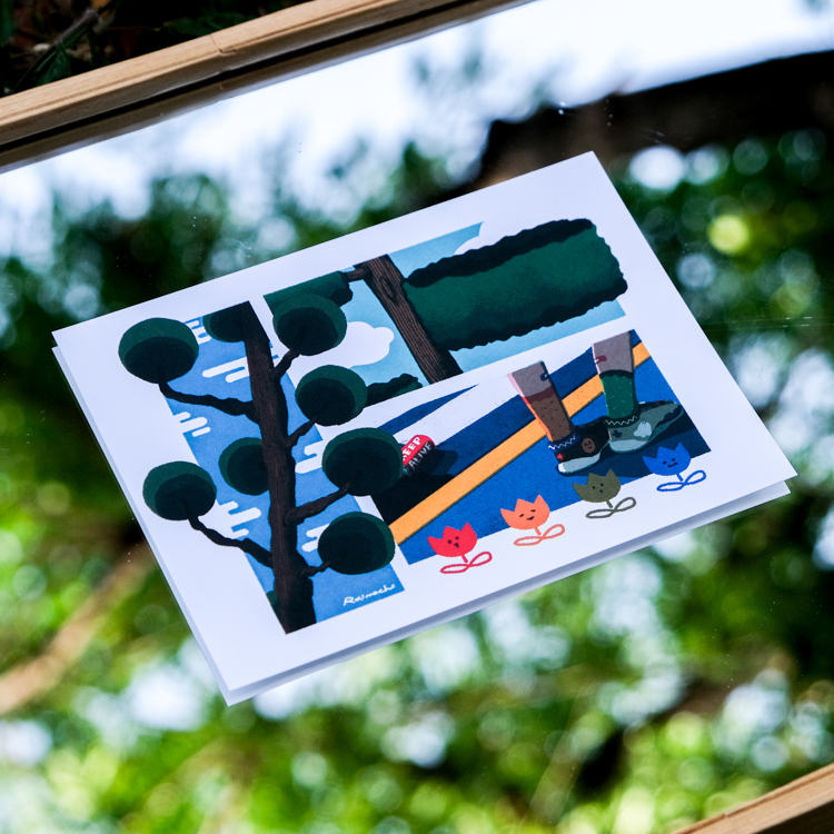 Raimochi｜明信片｜生長