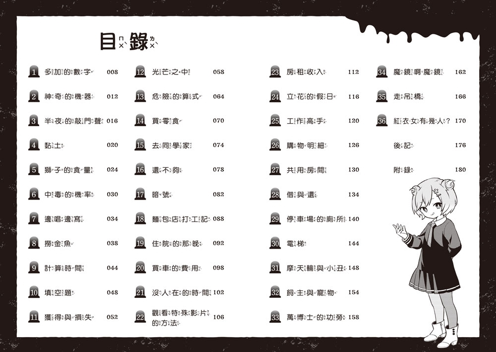 1分鐘讀懂 恐怖數學故事2：紅衣女有幾人？