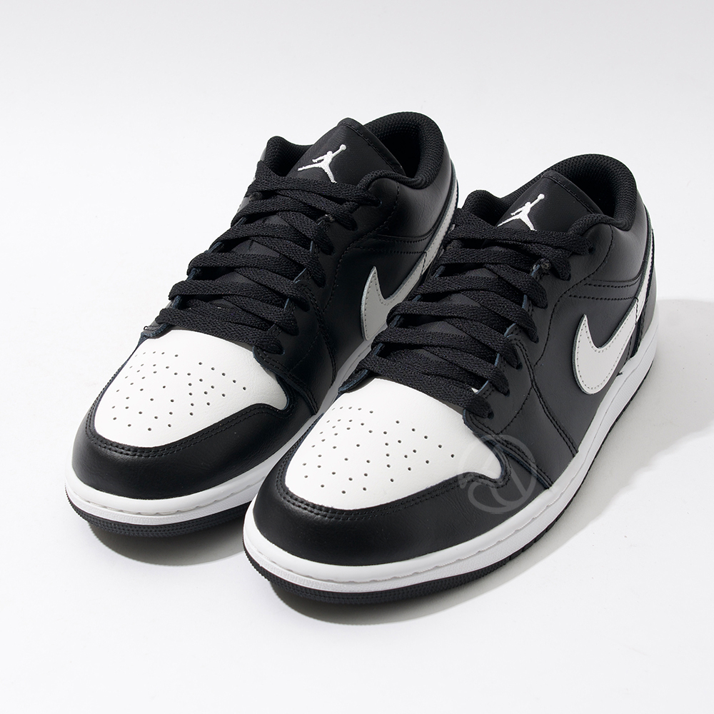 Nike Air Jordan 1 Low 男 黑白 低筒 AJ1 喬丹 熊貓 一代 運動 休閒鞋 553558-043