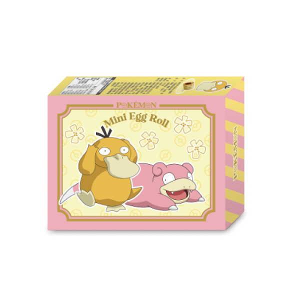 寶可夢-芝麻mini蛋捲-可達鴨&呆呆獸