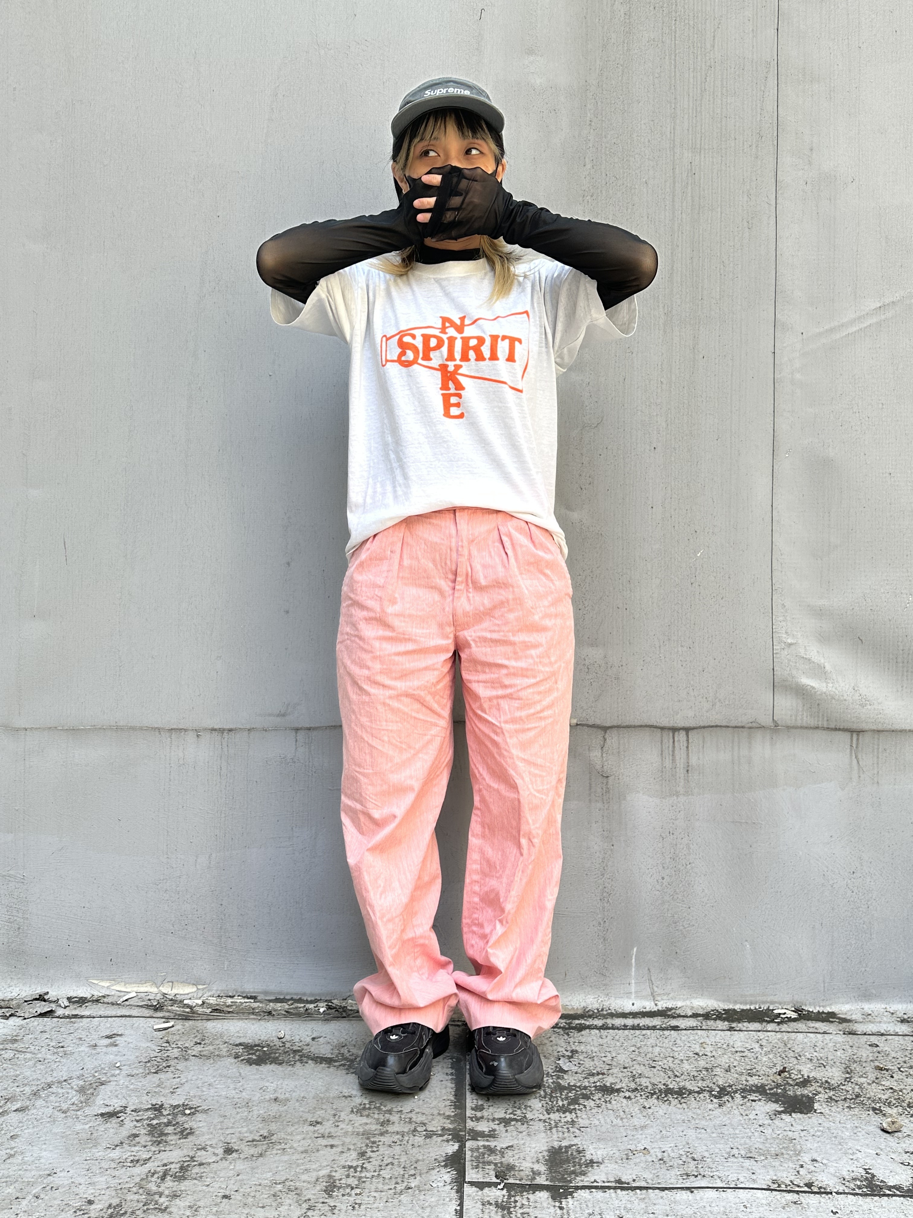 70-80s NIKE Water Print Tee Made in USA