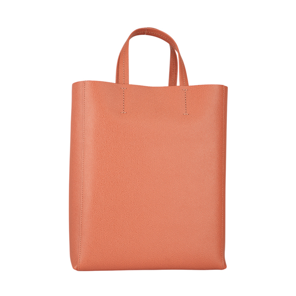 【CELINE】小型牛皮cabas手提/斜背二用包(荔枝粉) 189813XBA.27LY