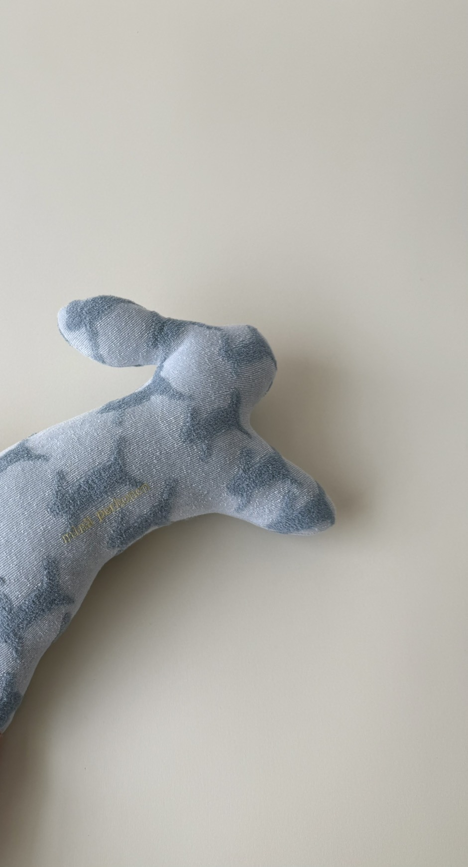 minä perhonen-兒童抱枕 run run run/跑跑跑 light blue