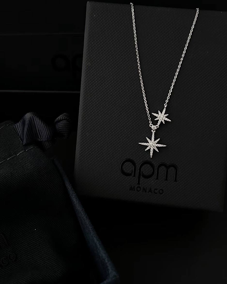 <快速出貨> apm Monaco METEORITES 六芒星項鍊