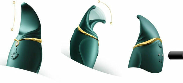 LEXY ZALO Hero 揉舔震動水晶按摩器