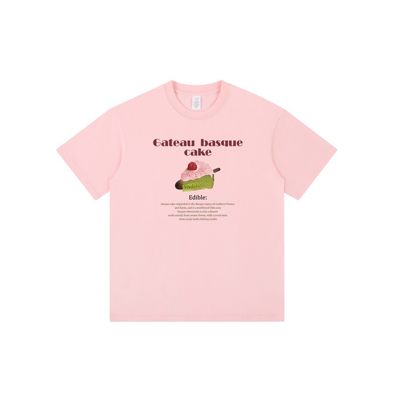 雙色蛋糕純棉T恤上衣 四色