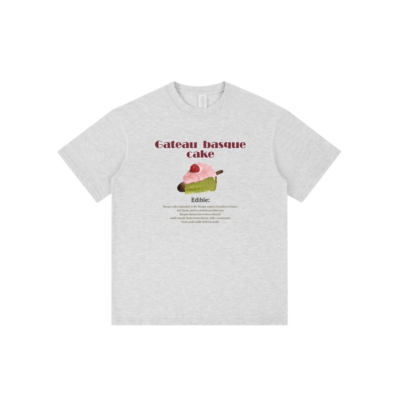 雙色蛋糕純棉T恤上衣 四色