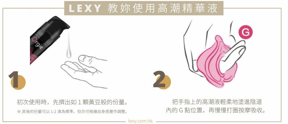 LEXY 香港情趣用品人氣網店 ORGIE She Spot 酥麻跳動感 G 點高潮精華液 15 毫升