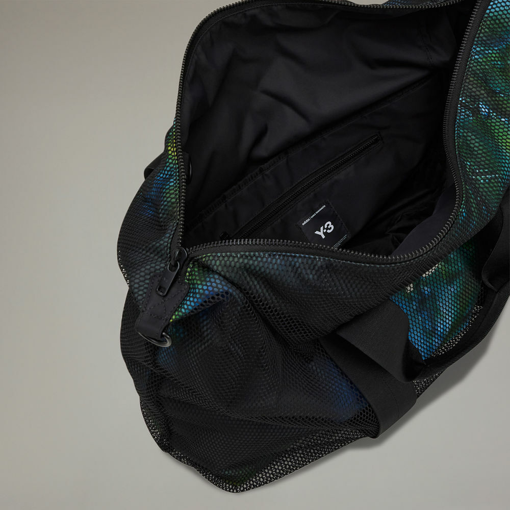 【 Y-3 M WEEKENDER 雨景圖旅行袋 】