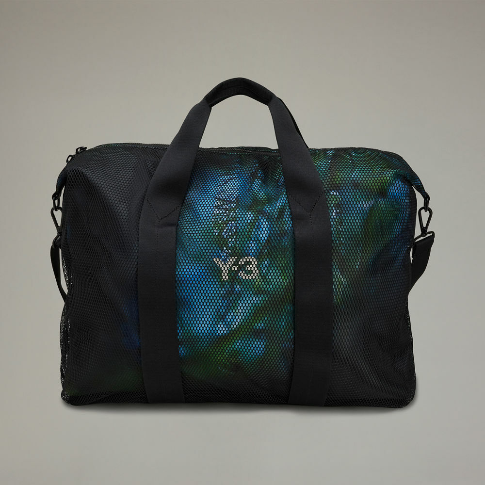 【 Y-3 M WEEKENDER 雨景圖旅行袋 】