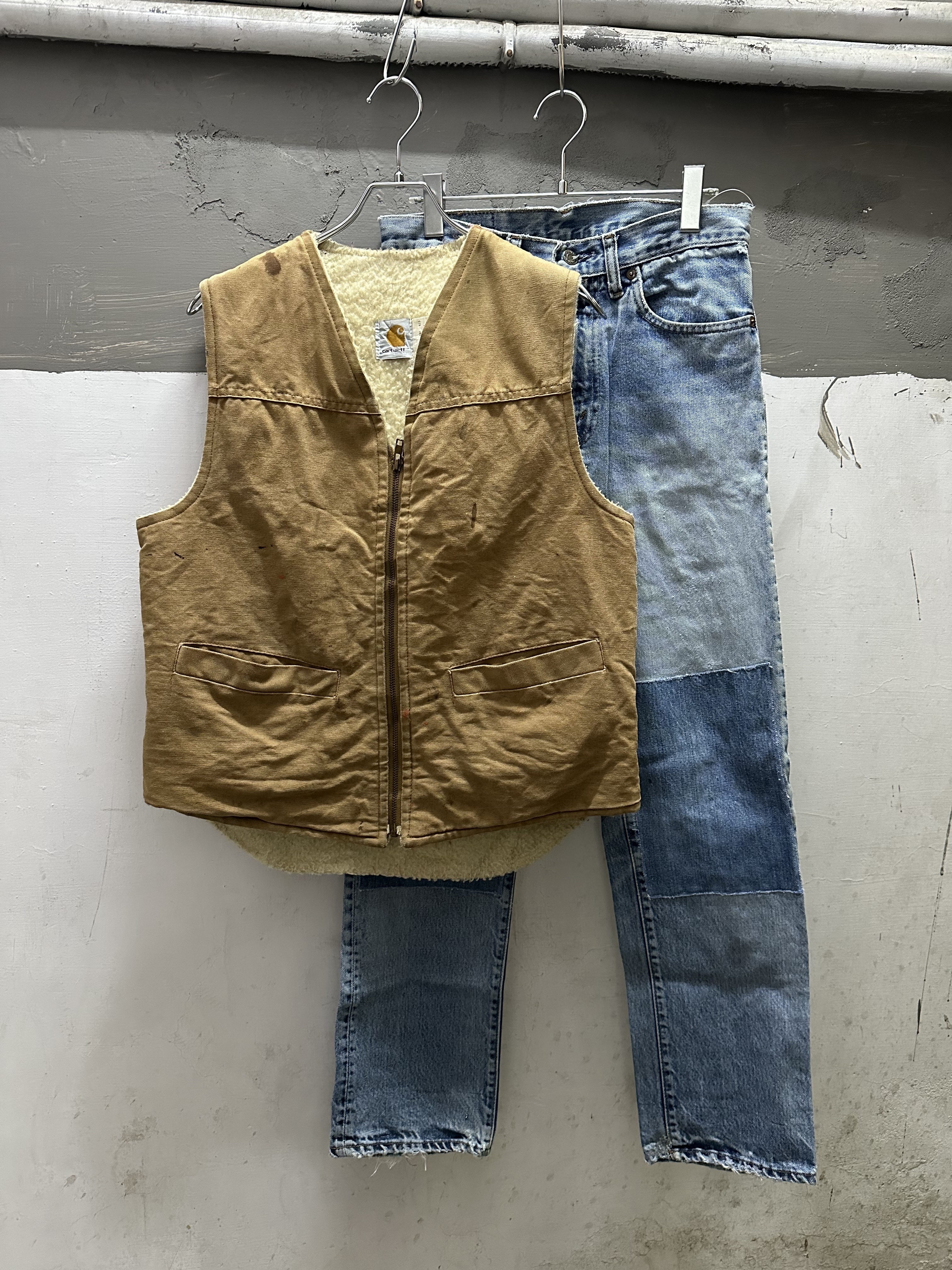 80s Carhartt Duck Vest Made in USA