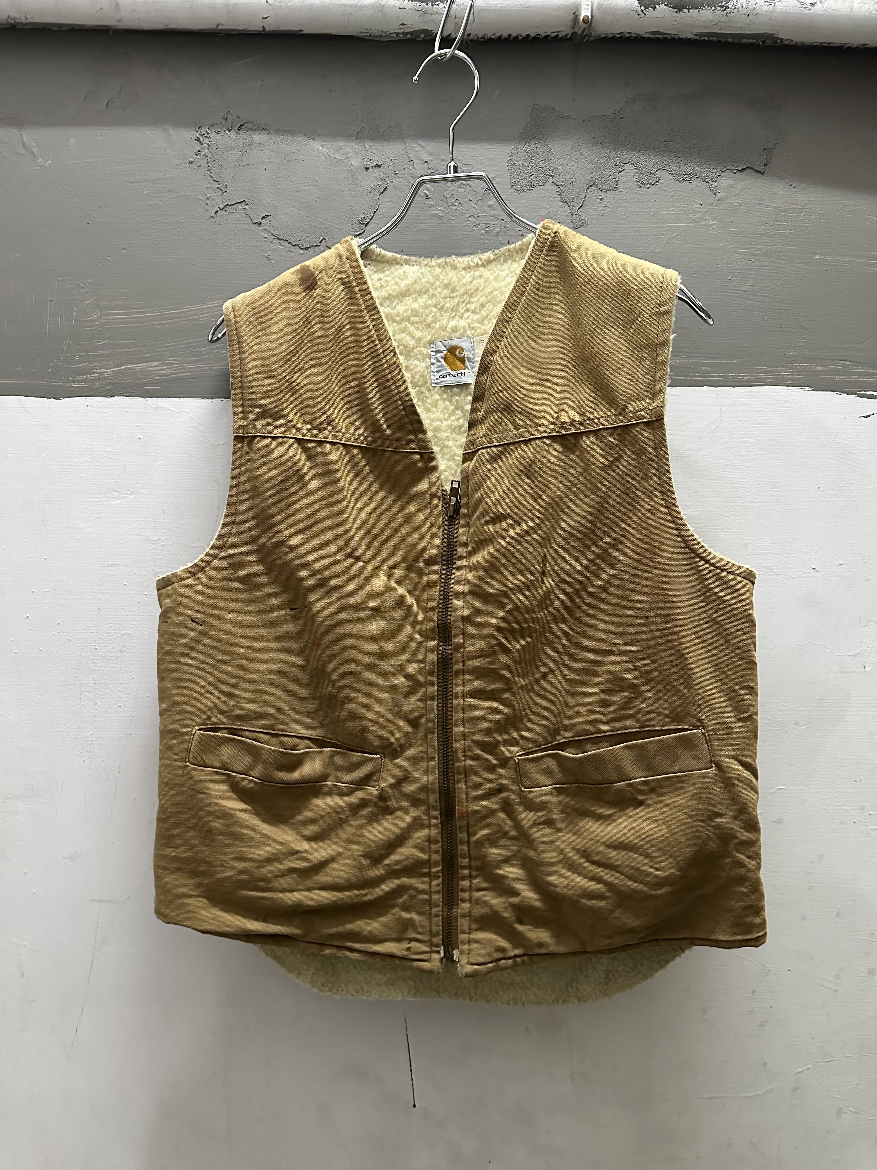 80s Carhartt Duck Vest Made in USA
