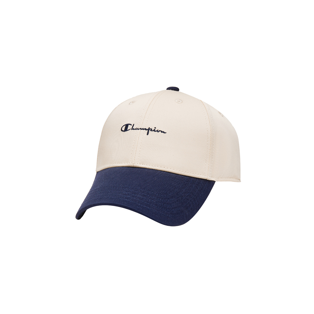 中性- C-LIFE 撞色經典 LOGO 刺繡 棒球帽米x藍色 （U5BACCU16M5）