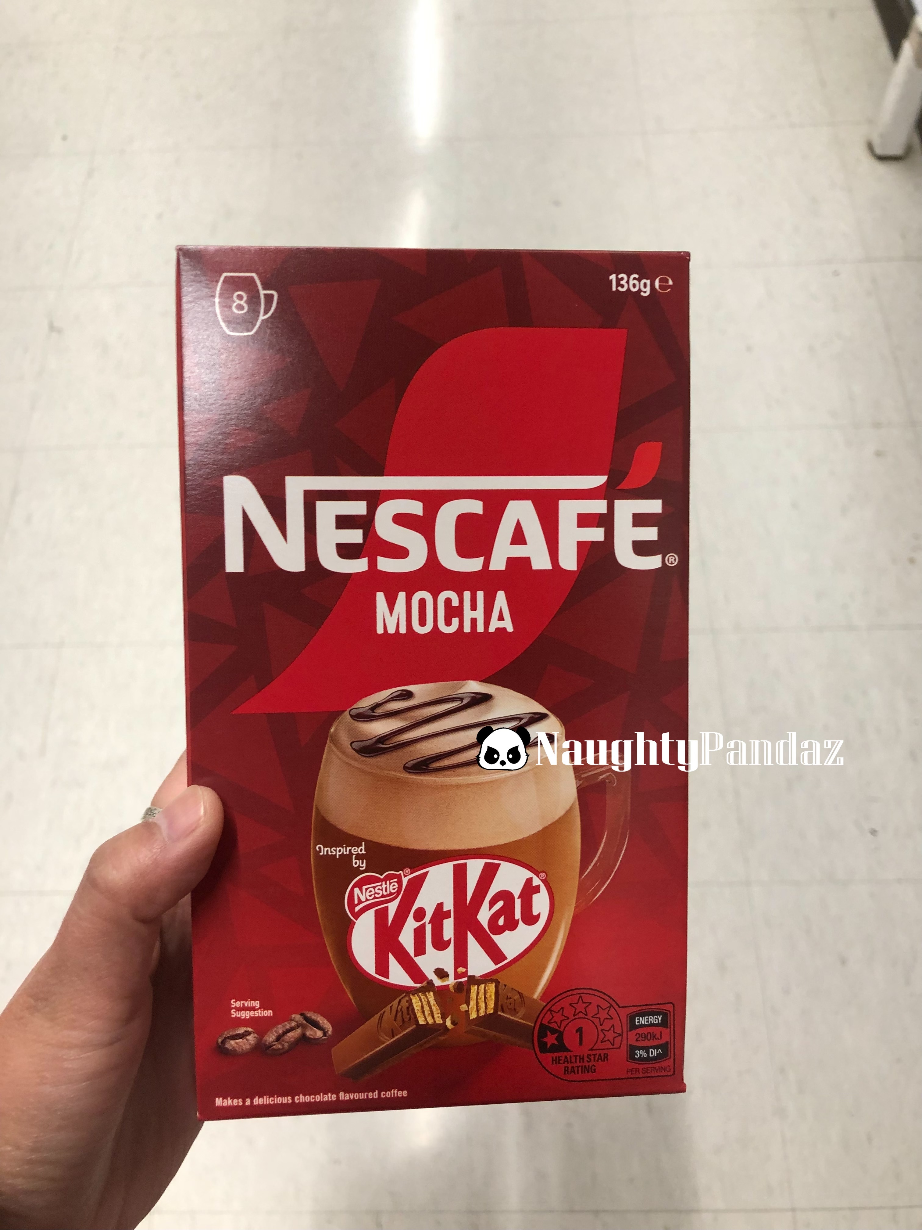 Nescafe x KitKat Mocha 即沖摩卡即溶咖啡🍫☕