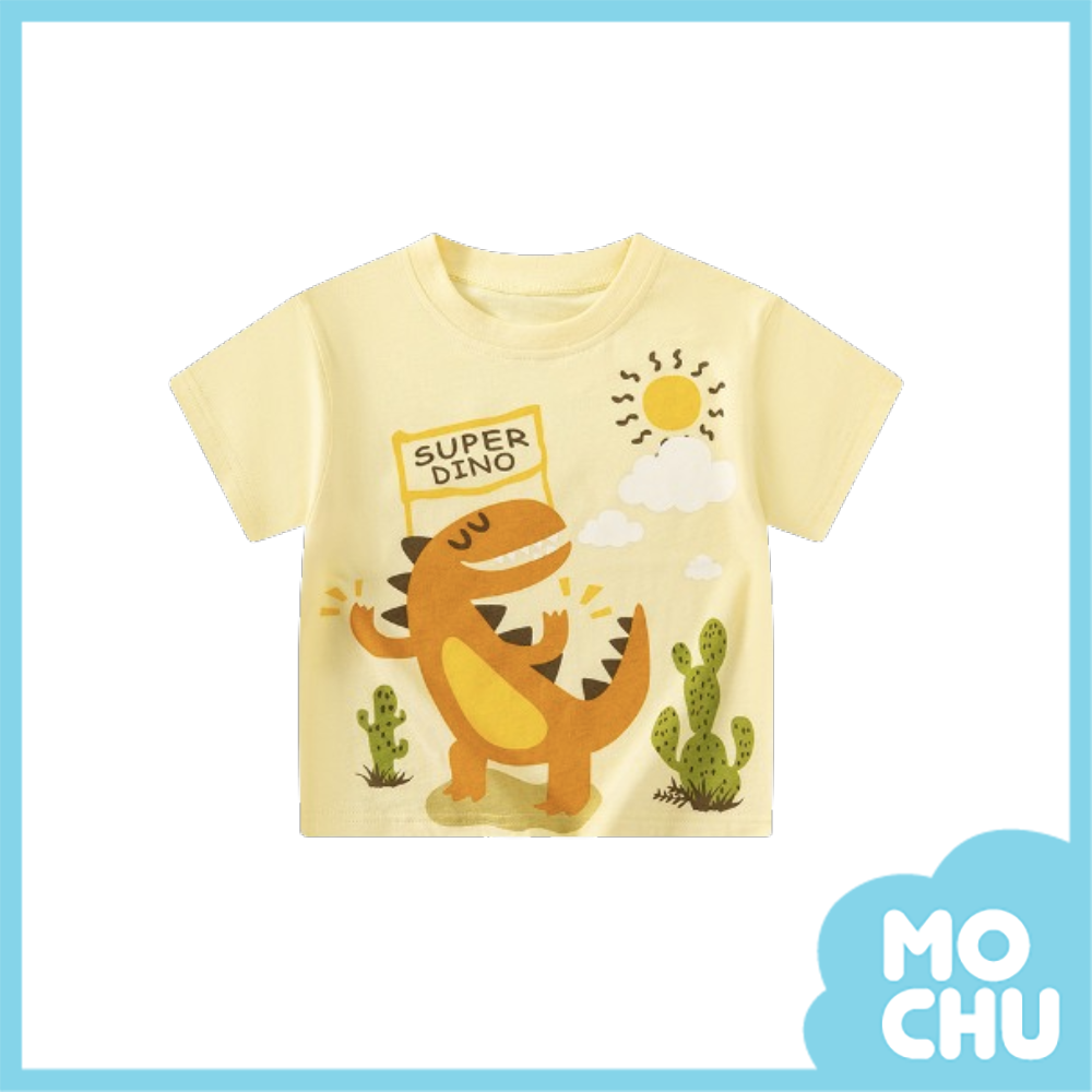 仙人掌恐龍短袖上衣(四色)