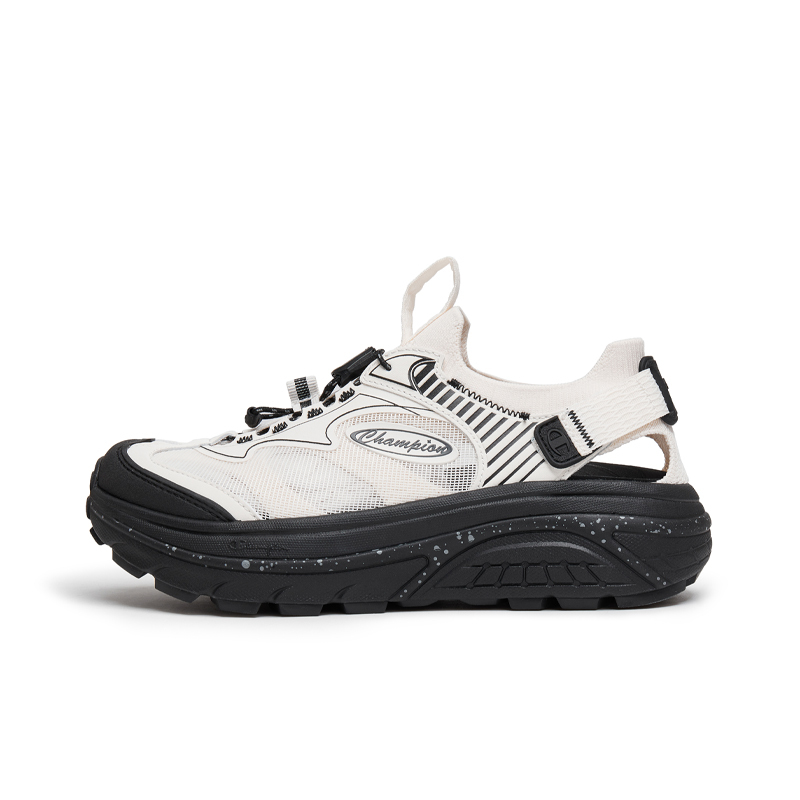 男款-Sandal Champ Xpulsar 護趾水陸機能涼鞋-奶白x黑 （U5BFCSM18U3）