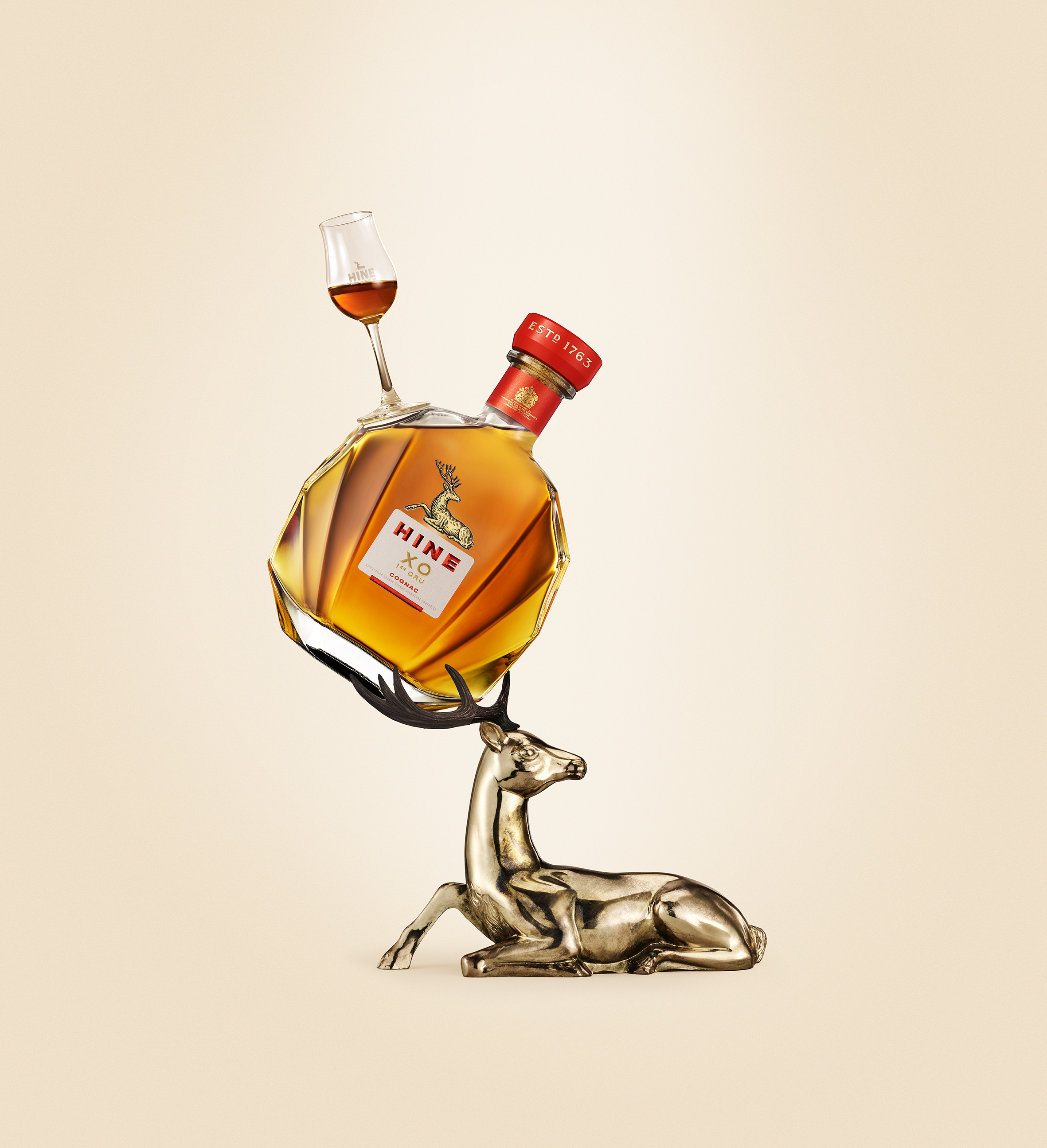 HINE 御鹿致美X.O.干邑700ml