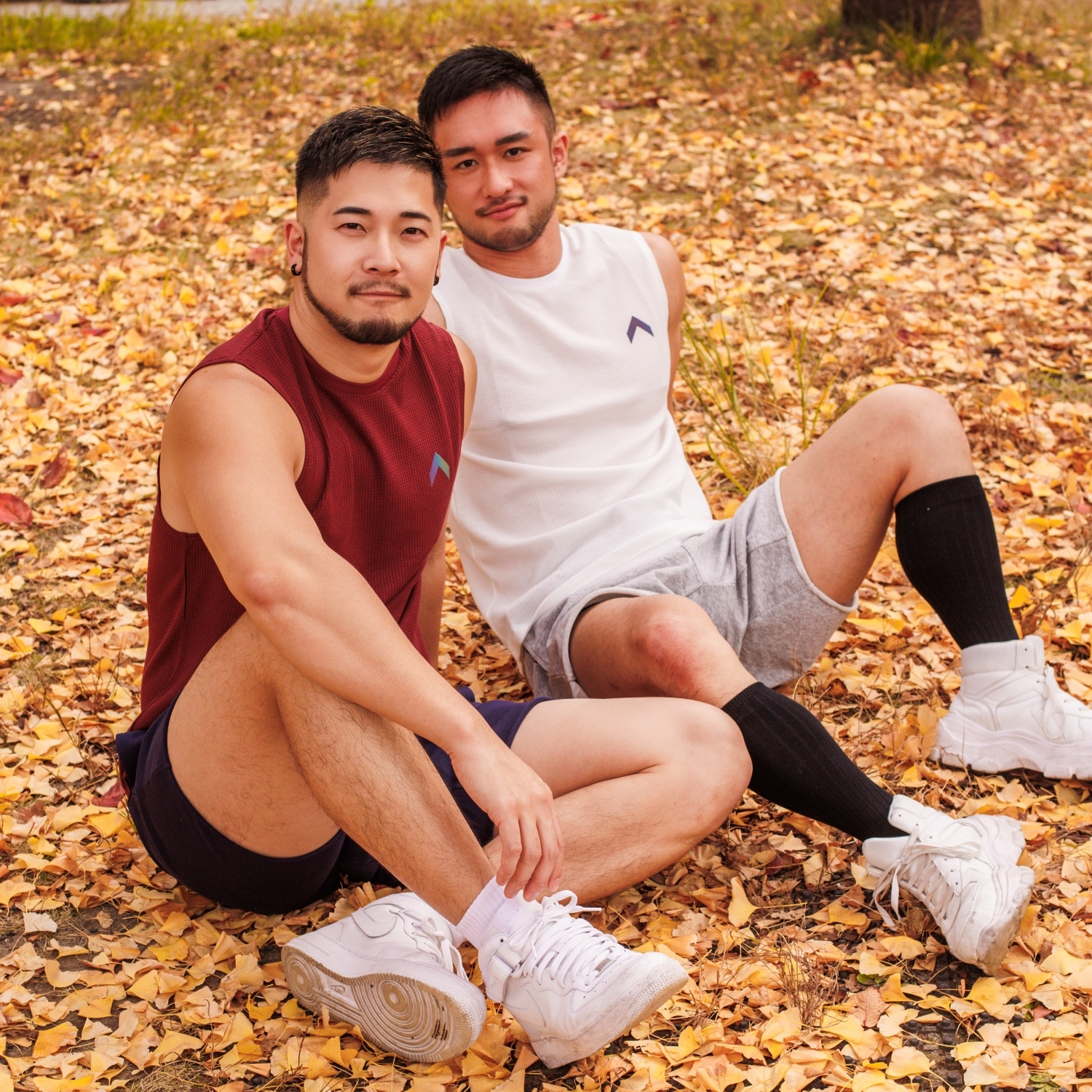 2025 全新系列 - GYMUP 窩夫格運動背心 08 酒紅