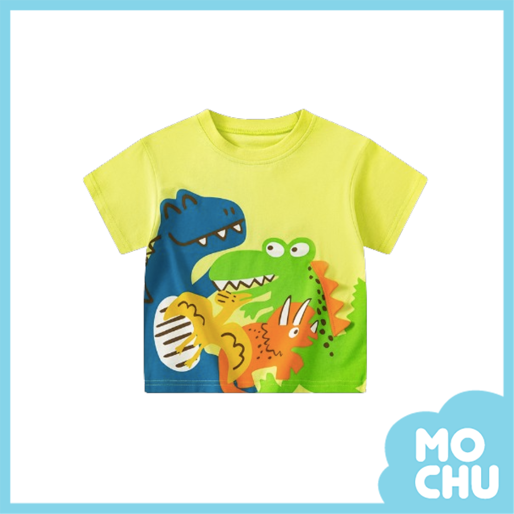 繽紛恐龍大集合短袖上衣(五色)