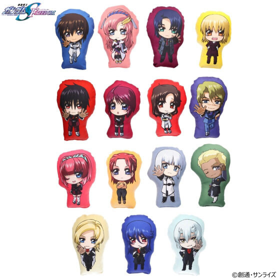 242110 Pbandai 預訂 2026/2月 機動戦士ガンダムSEED FREEDOM かべきゅん ミニクッション （全15種）