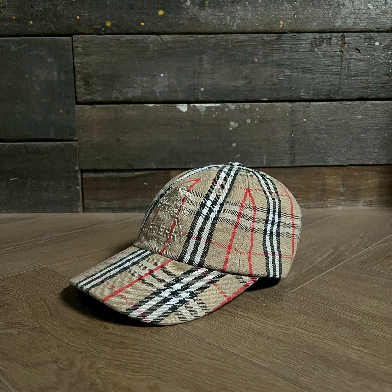 SUPREME X BURBERRY Denim 6-Panel 'Beige'
