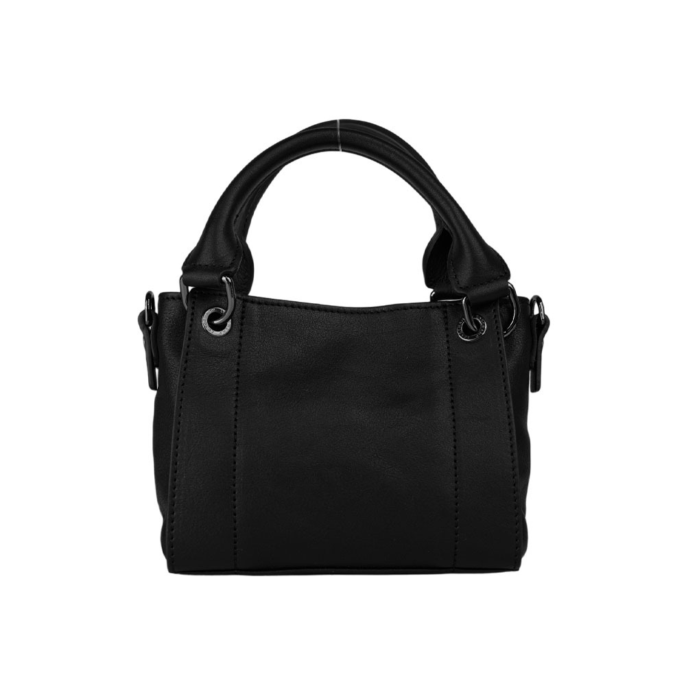 【LONGCHAMP】3D XS Logo 壓印小牛皮迷你二用包(黑色) 10254 HCV 001