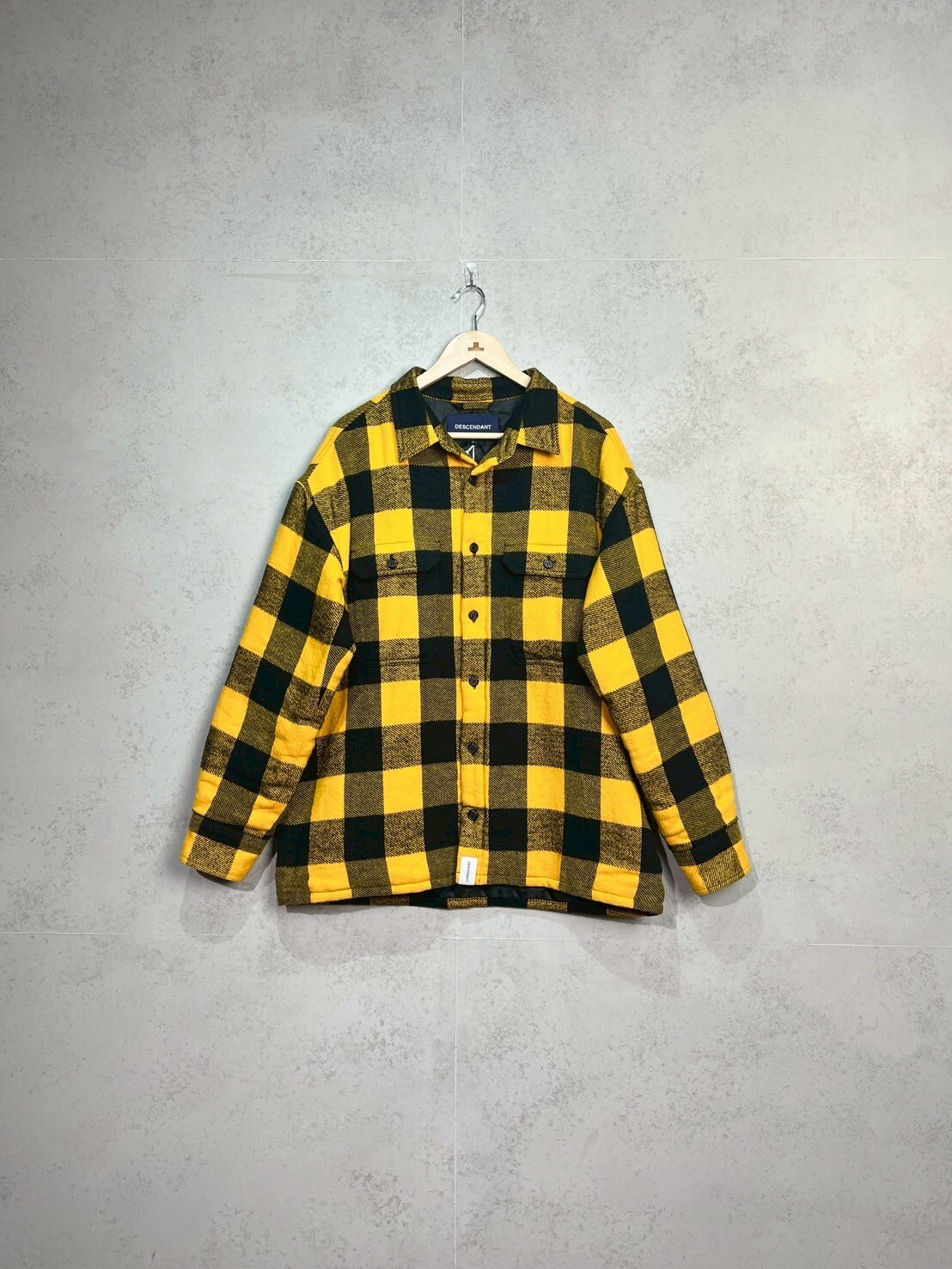 DESCENDANT CLAIRTON SHIRT JACKET SIZE 3