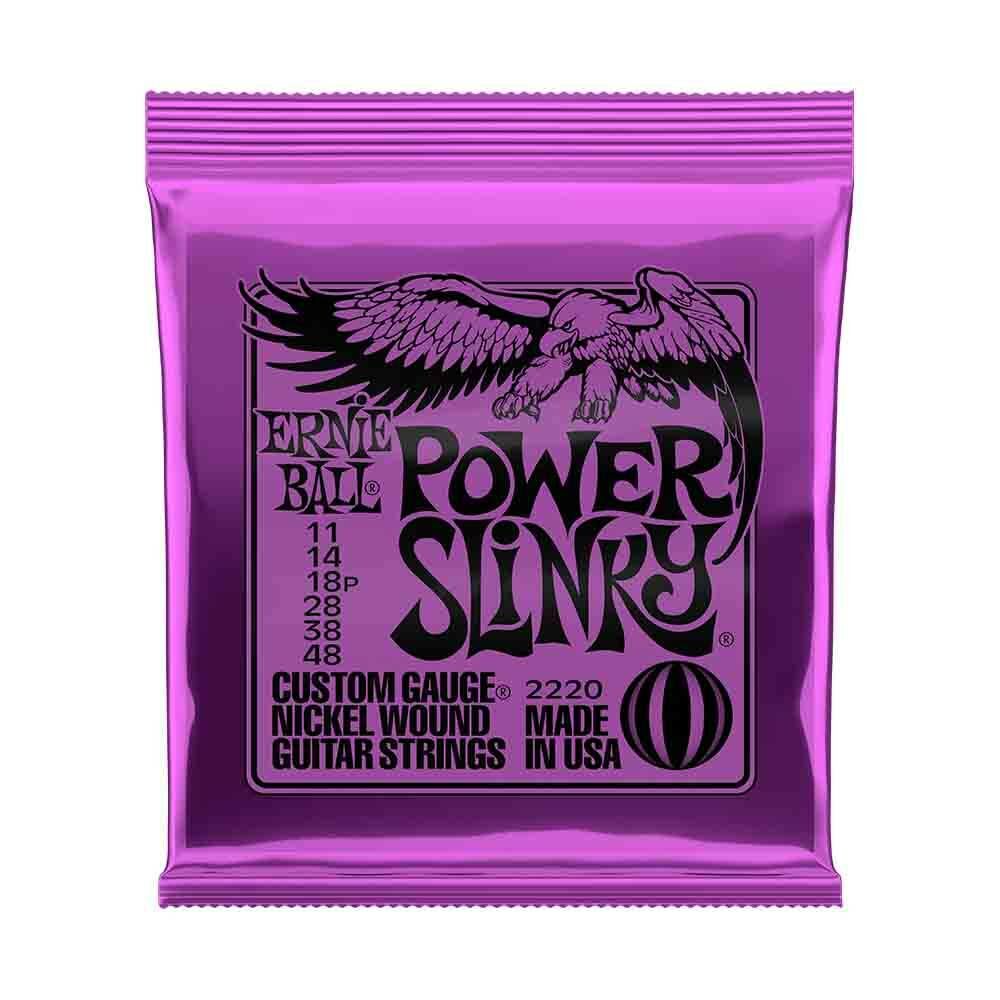 Ernie Ball Power Slinky 2220 鎳纏繞 電吉他套弦 11-48