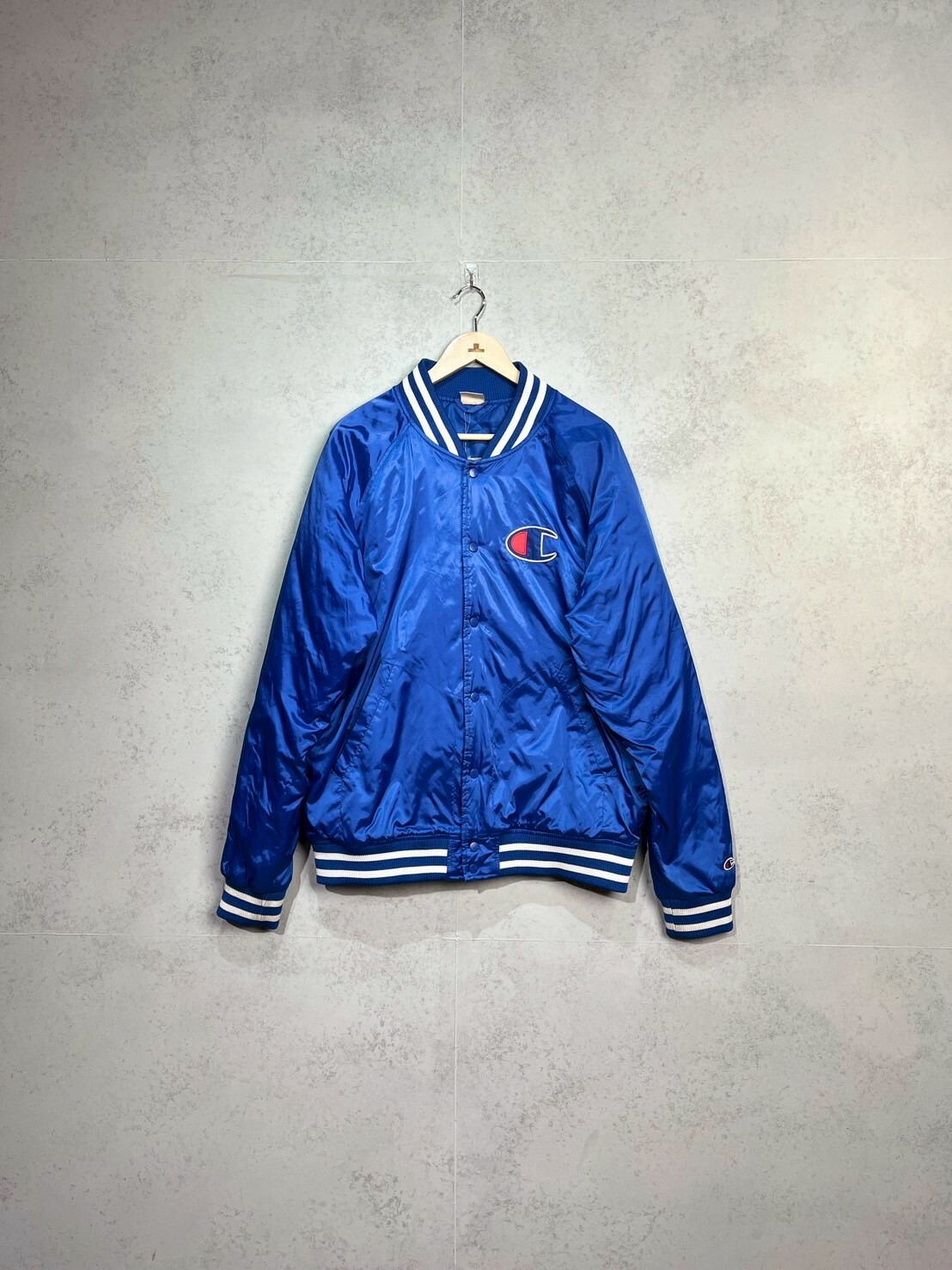 Champion jacket blue SIZE XL