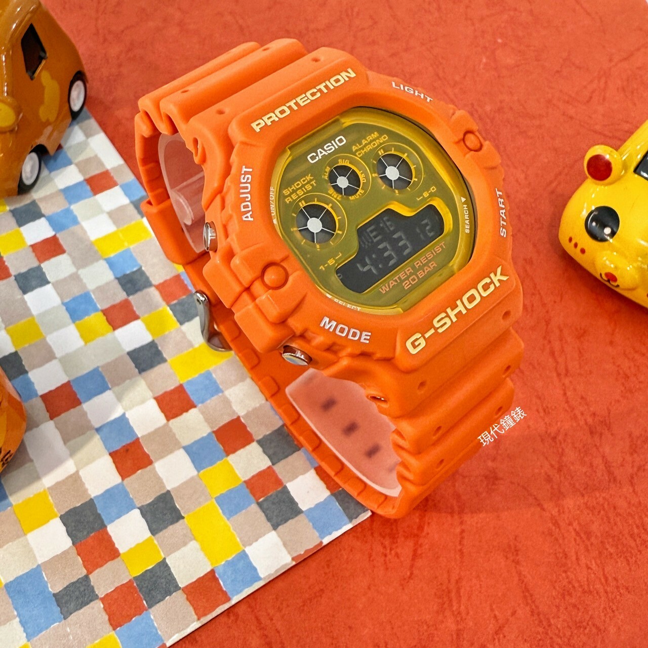 【G-SHOCK】街頭強悍電子錶 DW-5900TS-4D 46.8mm 現代鐘錶