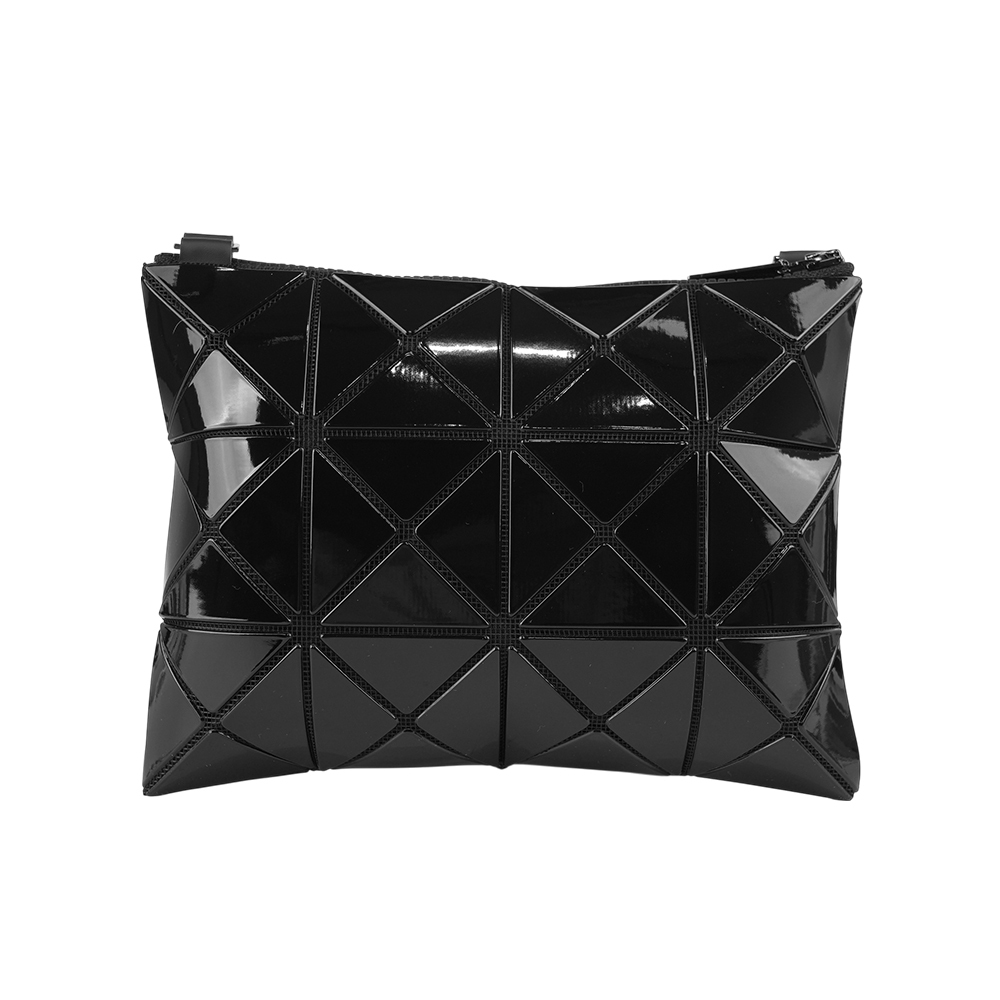 【ISSEY MIYAKE三宅一生】BAO BAO LUCENT 3X4 亮面斜背包(黑色)AG056 15