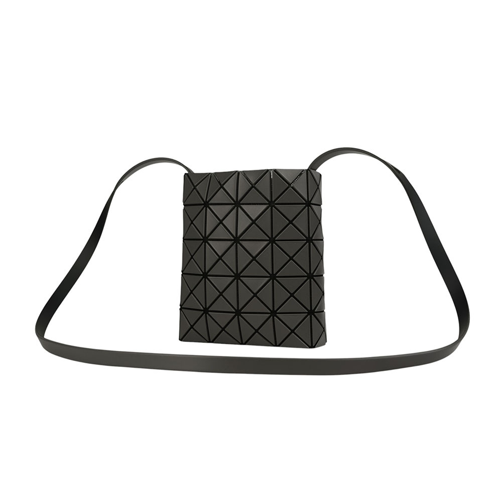 【ISSEY MIYAKE三宅一生】BAO BAO Prism 5x4 霧面斜背包(炭灰色)AG506 14