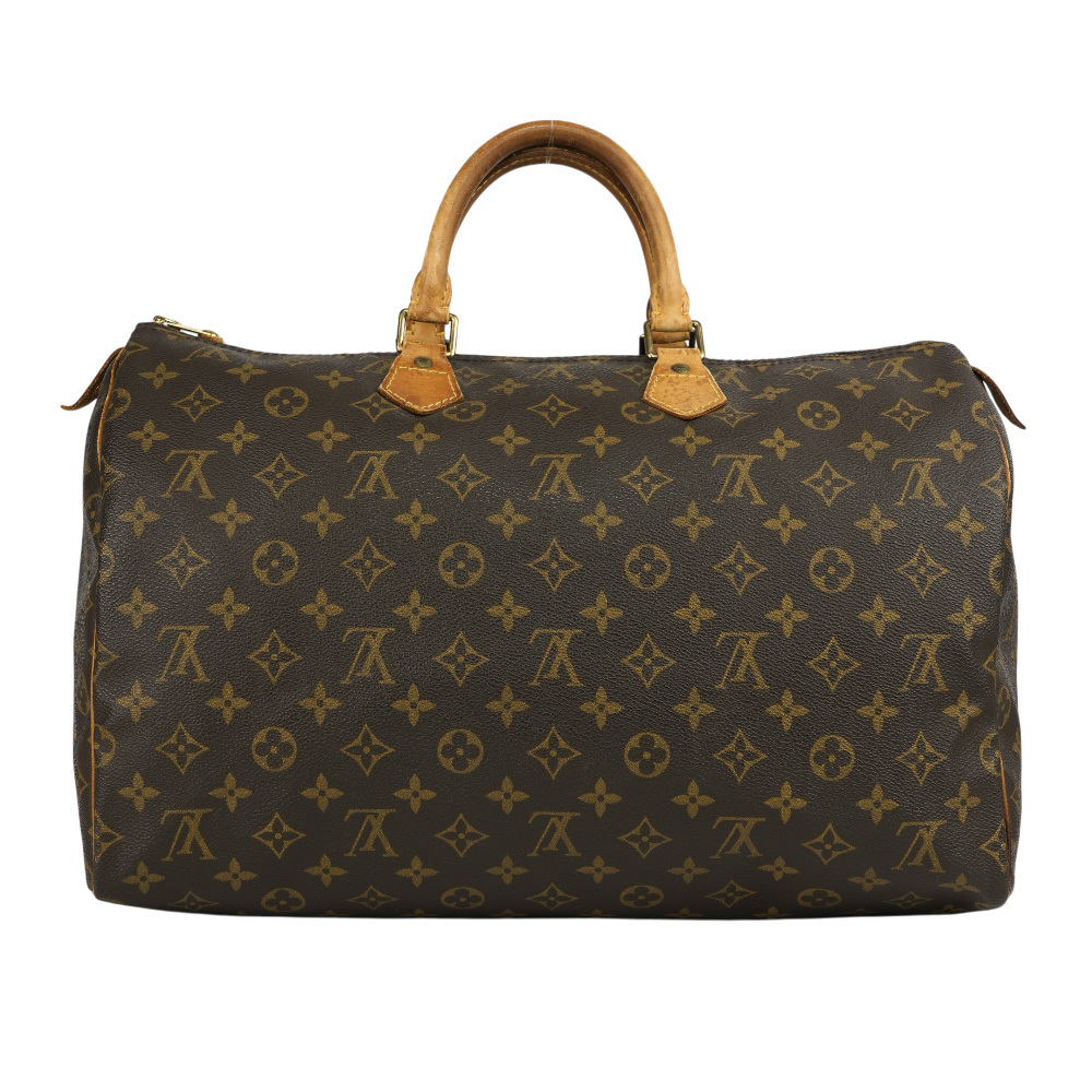 【Louis Vuitton】Monogram speedy 40 波士頓手提包