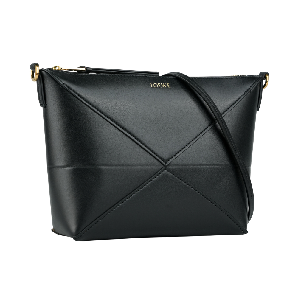 【LOEWE】Puzzle Fold 納帕小牛皮肩背/斜背多用包
