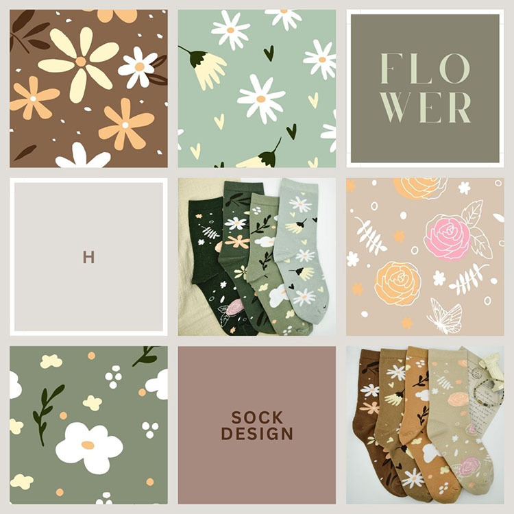 花系列女襪｜日系森林感🌿