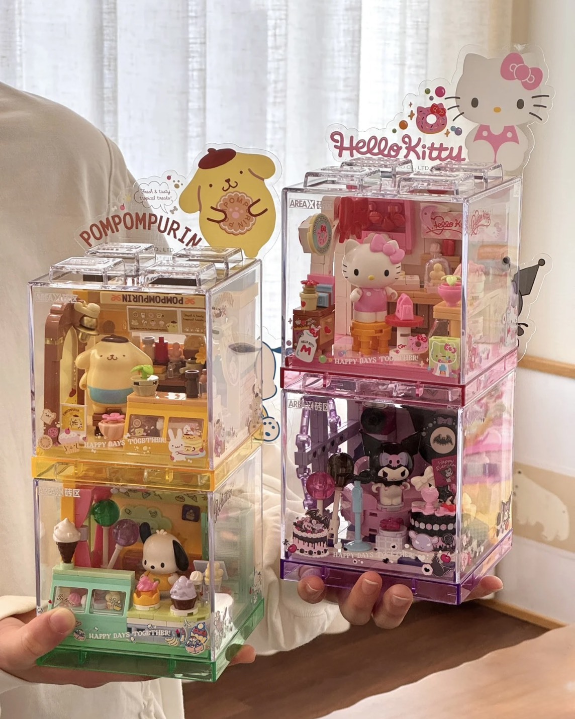 iSNEAKERS｜Sanrio 三麗鷗 DIY積木 小店系列 六款