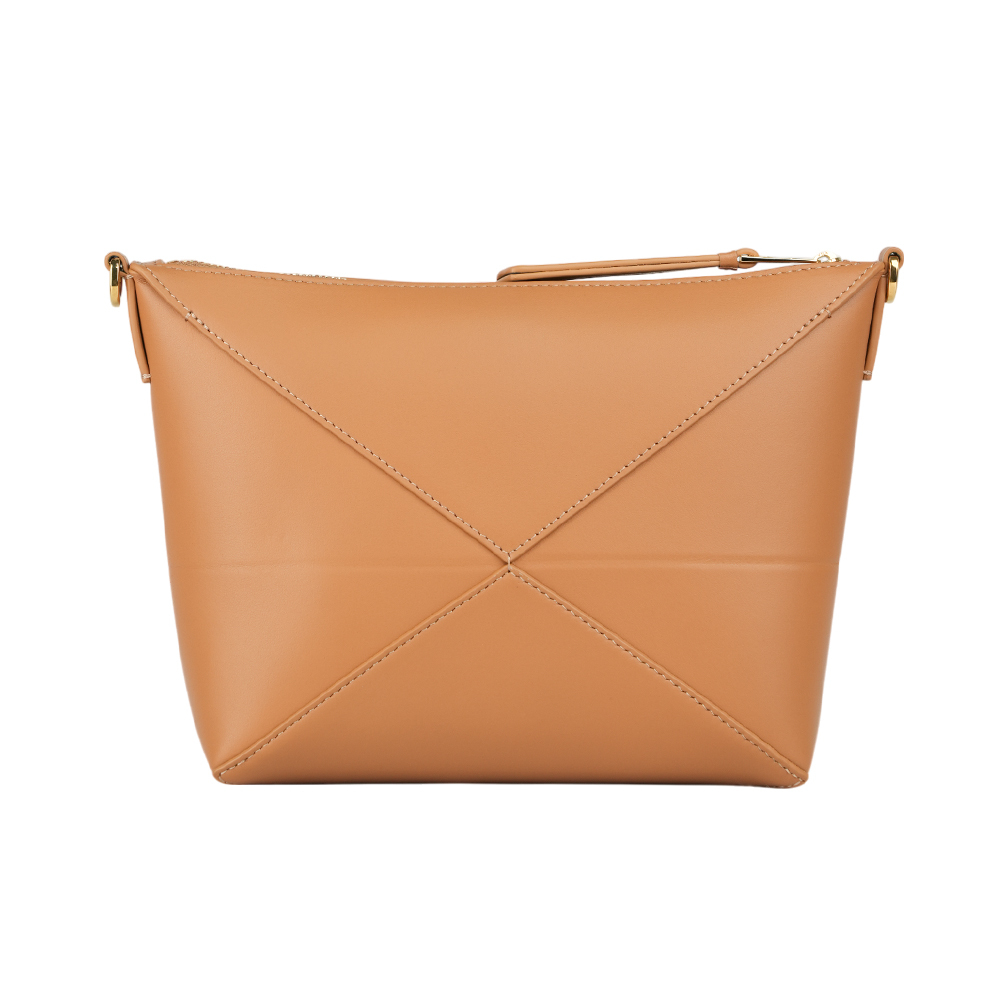 【LOEWE】Puzzle Fold 納帕小牛皮肩背/斜背多用包(暖沙色) C510PT1X01 2586