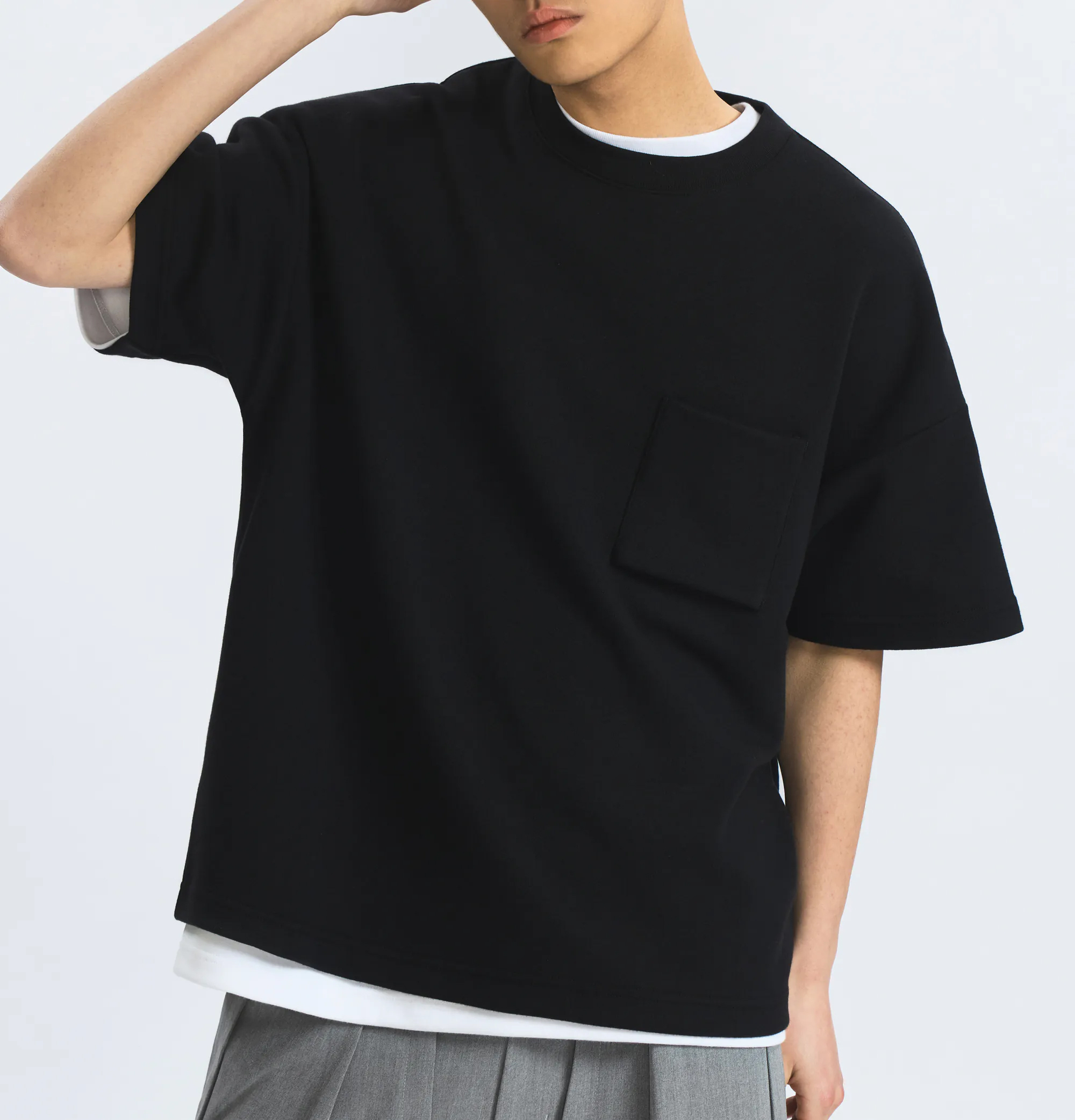 MELSIGN 口袋短T 黑/白/灰 25 S/S MEL. Classic Pocket Tee